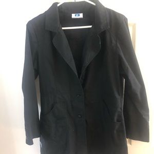 Black lab coat